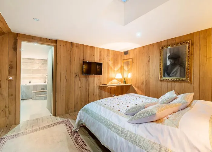 Ananda Avec Sauna, Baignoire Balnéo Et Terrasse * Chamonix